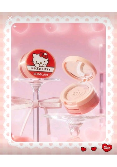 Hello Kitty Sheglam 3 Katlı Aynalı Göz Farı Sweetheart Sweetheart