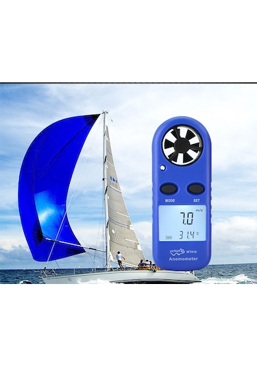 Wıntact Wt816 Dijital Anemometre Hava Akım Ölçer N11.138