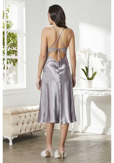 Pierre Cardin 6'lı Kaplı Gecelik Sabahlık Set 6425 Royal Renk Royal