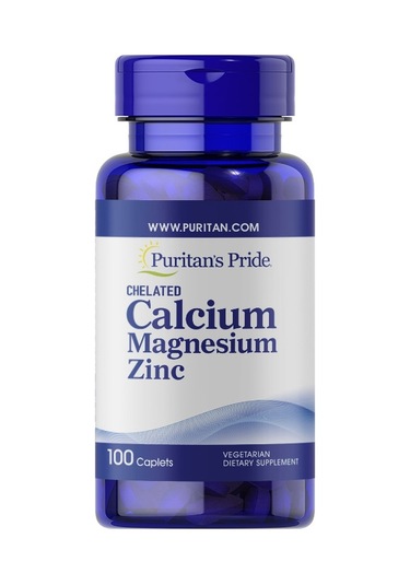 Puritan's Pride Calcium Magnesium Zinc 100 Tablet