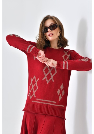 Ftz Women Kadın Etekli Takım Bordo 20559-bordo Bordo