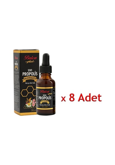 Balen Sıvı Propolis Ekstraktı 30 ML 8 Adet