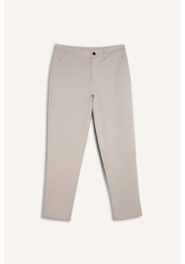 Defacto Taılored Fıt Düz Paça Pantolon T6317az26spbg609 Bej-bg609