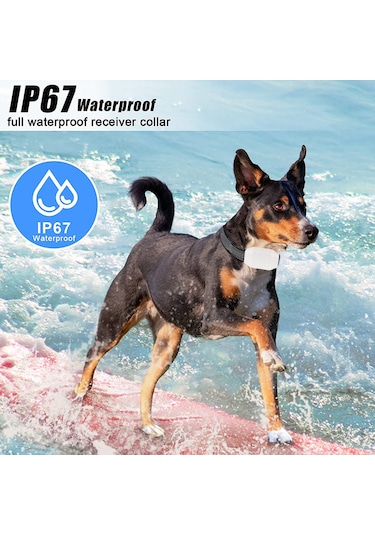 Uu0259w Köpek Eğitim Cihazı Köpekler İçin Havlama Tasması Su Beyaz