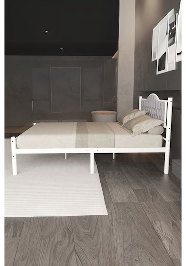 Aksviva Milan Çift Kişilik Ferforje Metal Karyola