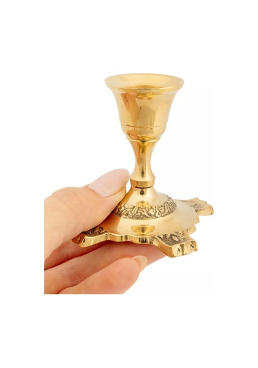 Gang 1 Mumluk Kilise Şamdanı 195880759 Altın Rengi