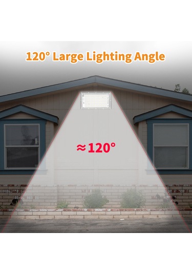 Tenfowee Ip65 Suya Dayanıklı 100w 96 Led Dış Mekan Aydınlatma Spot Lambası, Geniş Işık Açısı, Kolay Montaj Beyaz