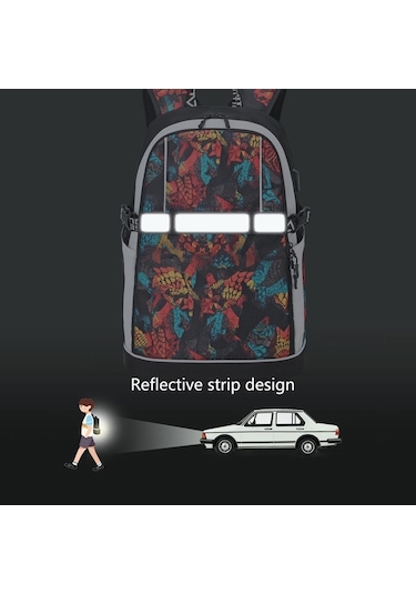 2101 Öğrenci Sırt Çantası Moda Günlük Rahat Sırt Çantası Siyah