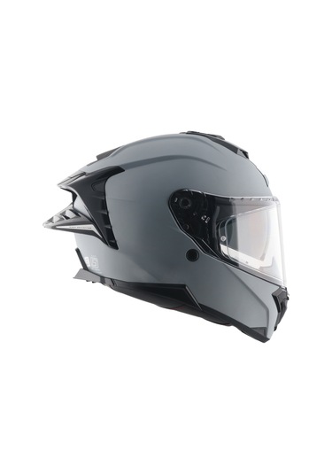 Axor Brutale Dual Spoiler Motosiklet Kaskı Nardo Gri