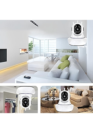 1080 P, 3 Anten Yüksek Çekim 360derece Onvıf Akıllı Kamera Yosee
