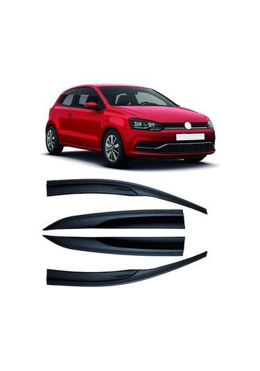 Volkswagen Polo 6R Mk 6 2009-2017 4Lü Mugen Sport Cam Rüzgarlğı
