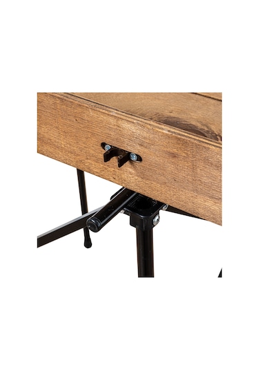 Katlanabilir Ahşap Kamp Ve Piknik Masası - Akordion - 54023 Çok Renkli