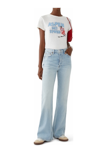 Re/done Kadın Binici Kot Pantolon Light Blue