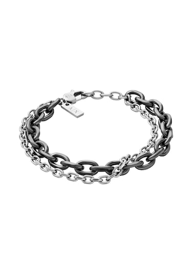 Armani Exchange Axg0161-060 Erkek Bileklik Metalik Gri
