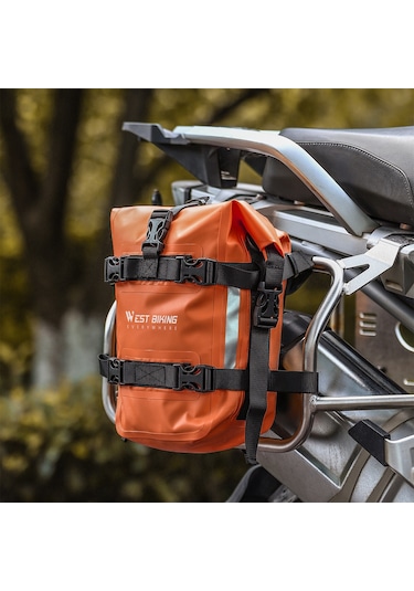 West Bıkıng Motosiklet Koruma Çantası Siyah Siyah