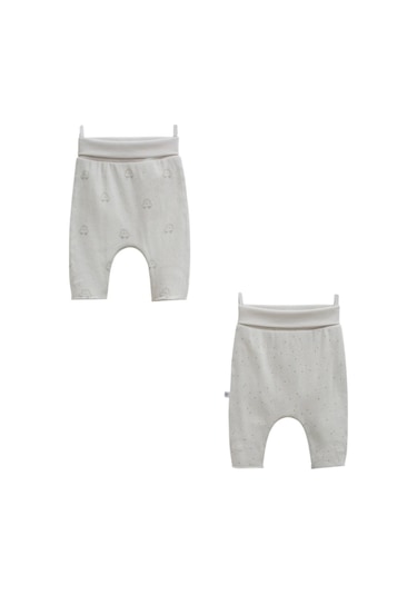Caramell 2'li Patiksiz Pantolon 2228 Gri