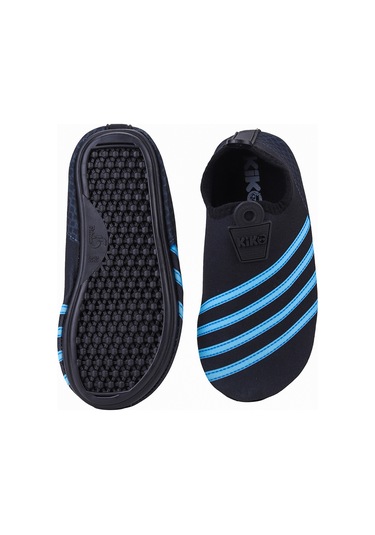 Kiko Kids Enigma Havuz Plaj Erkek Çocuk Deniz Ayakkabısı 7501 Siyah - Mavi Siyah - Mavi