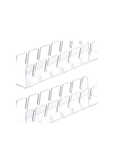 Suntek Şapka Depolama Rafı Masaüstü 2-adet-şeffaf-4mm