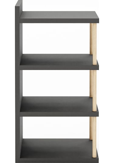 Çok Amaçlı 4 Raflı Ayakkabılık, Banyo, Mutfak Düzenleyici Organizer Antrasit Gri Antrasit - Gri