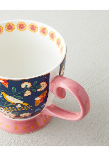 English Home Wingy New Bone China Kupa 460 Ml Lacivert Lacivert