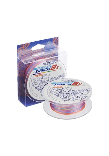 Kali Kunnan Track 8x İp Misina Multıcolor - 0.25mm - 300m - 19kg