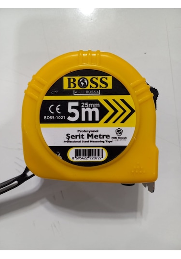 Şerit Metre Boss 5 Mt