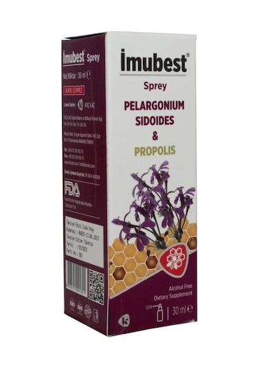 İmubest Afrika Sardunyası Propolis 30 ML Sprey