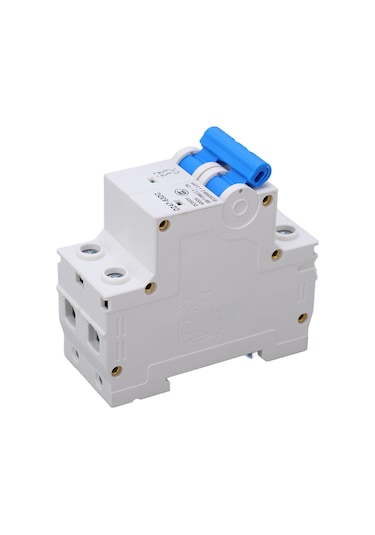 Teltree Güneş Enerjisi Sistemleri İçin 2p Dc Mikro Kesici, 500v 16a, Aşırı Yük Ve Kısa Devre Koruma, 4ka Kırma Kapasitesi, Yangınsız Kasa