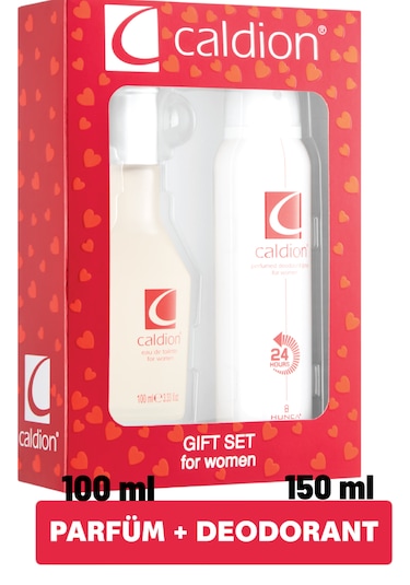 Caldion Klasik Erkek Parfüm Seti + Klasik Kadın Parfüm Seti