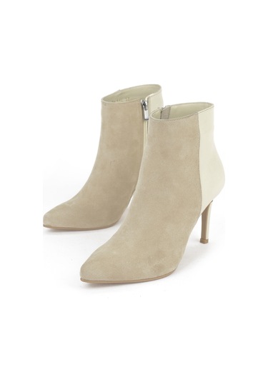 Ziya, Kadın Hakiki Deri Bot 1531030z25104 Kum 1531030z25104 010 Kum