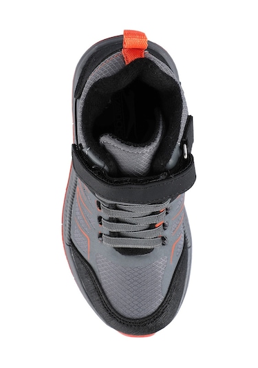 Slazenger  Kenton I Çocuk Cırt Cırtlı Koyu Gri Bot