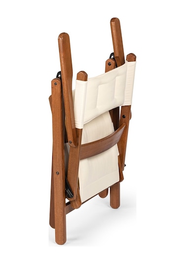 Marmaris Katlanır Ahşap Bahçe Balkon Seti: 70Lık Masa, 2 Sandalye