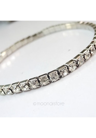 Zirkon Taşlı Suyolu Bileklik Sevgililer Günü Hediyesi Çok Renkli