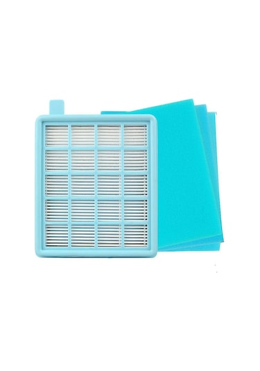 Geeroyoo Philips Süpürge İçin Kaliteli Hepa Filtre Seti - Buffalo-mistral Uyumlu, Temizlik Performansını Artırır, 1 Filtre + 3 Filtre Pamuk