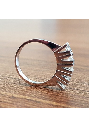 Pırlanta Beştaş Yüzük 0,50 Ct Yzd010 Altınsepeti