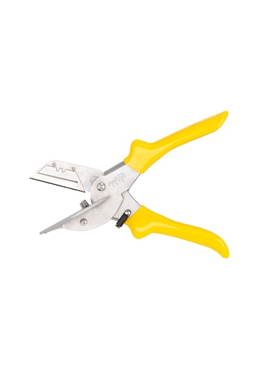 Teltree Stainless Steel Açı Ayarlanabilir Kesici 45-135 - Pvc, Köşe Bandı, Kabloluk Ve Ahşap Kesim İçin Çift Uçlu Bıçaklı Profesyonel Makas