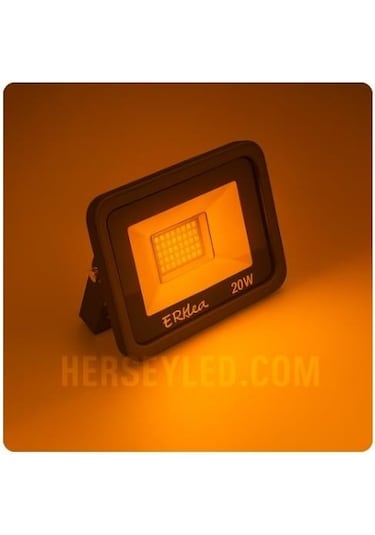 Erk 20w Amber Led Projektör 220v Erk-3720 A Amber