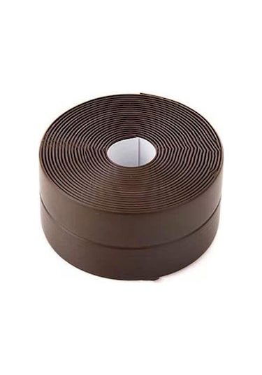 Kahverengi 3.2m/6.4m Pvc Banyo Lavabosu Sızdırmazlık Şeridi Bant Kalafat Şerit Ken Yapışkanlı Su Geçirmez Kalıp Mastikler 56368731