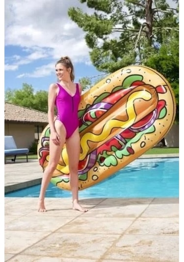 Hot Dog Şekilli Deniz Yatağı - 43248 Lisinya Çok Renkli
