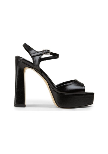 Deery Kadın Siyah Platform Abiye Ayakkabı - Sm203zsyhm01