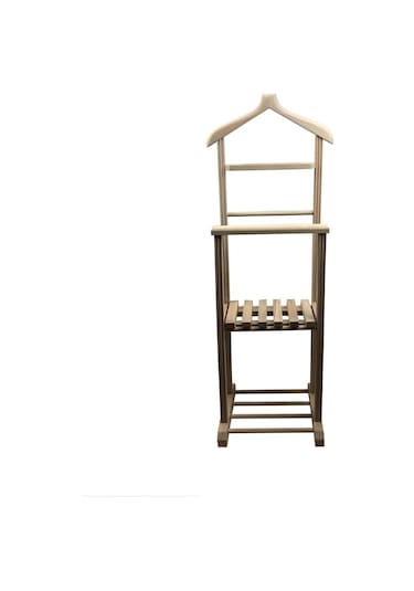 Melada Mobilya Gürgen İkili Dilsiz Uşak Ham Sehpalı Ceviz