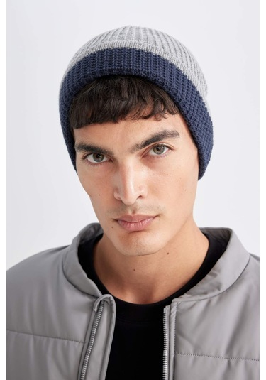 DeFacto Erkek Çizgili Bere C7141AX24WNNV135