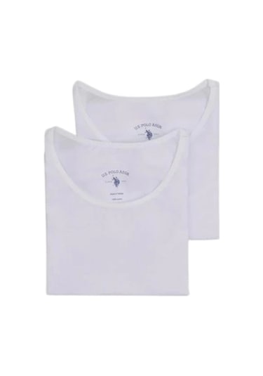 U.S. Polo Assn. U.s. Polo Kız Çocuk Basic Kalın Askılı Atlet 1673 Beyaz Beyaz