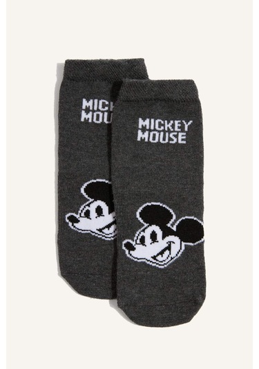Defacto Erkek Bebek Disney Mickey & Minnie Kaydırmaz Taban 3lü Pamuklu Uzun Çorap F6984a5nskr1 Çok Renkli-kr1