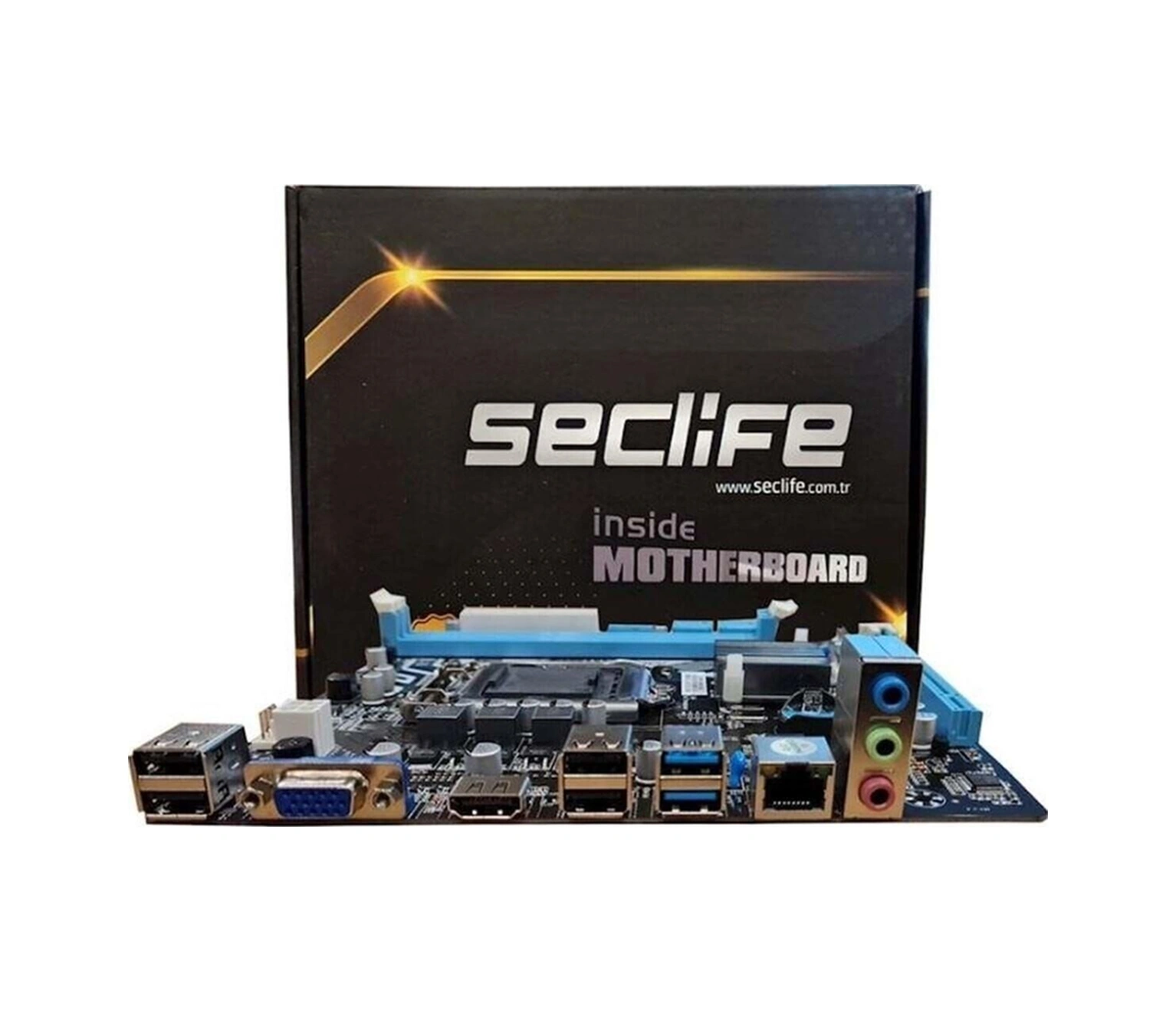 H81jel 16gb Ddr3 1600mhz 1xvga 1xhdmı Usb 3.0 1150p Matx-114733