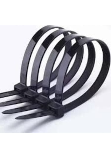 Tork Kablo Bağı Cırt Kelepçe 2,5mmx100mm Siyah 100 'lü Paket