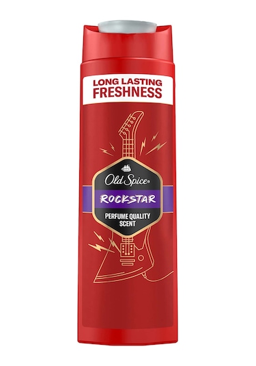 Old Spice Rockstar Erkek Duş Jeli ve Şampuan 400 ML
