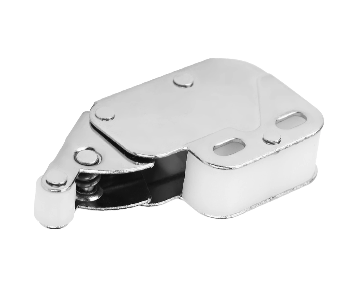 Tenfowee 10 Adet Otomatik Açılan Çelik Kilit, Güçlü Yaylı Mekanizma, Kolay Kurulum, Gömülü Ve Dik Kapılar İçin Uygun Diğer