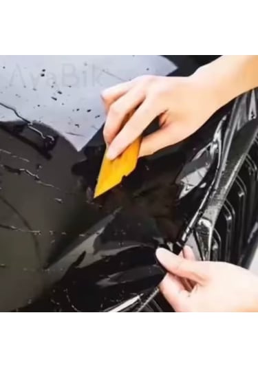 Siyah Boya Kaput Koruma Ppf - Tph Poliüretan 160 Mikron 100cmx152