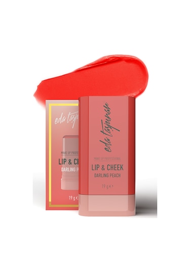 Eda Taşpınar Lip & Cheek Cream Blush Stick Darling Peach